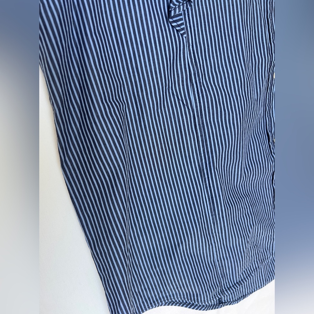 Striped Ruffle Sleeve Blouse. NWT XXL - Picture 5 of 7
